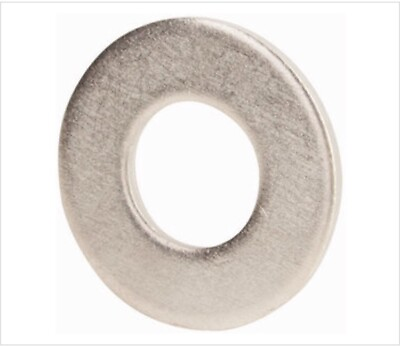 #ad Fastenal 1171021 Small OD Flat Washer 18 8 Stainless Steel 1 2quot; 25 Pack $7.99