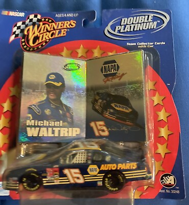 #ad NASCAR Toy Car Winners Circle 1:43 Race Hood Series NAPA #15 Michael Waltrip $12.95