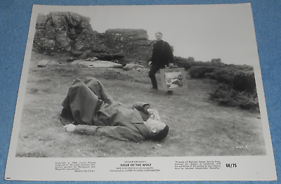 #ad 1968 Film Press Photo Scene From Ingmar Bergman#x27;s Hour Of The Wolf Max Von Sydow $13.11