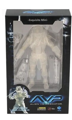 #ad Aliens vs Predator AVP Invisible Scar 4.5quot; Action Figure 1:18 Scale Hiya Toy’s $17.49