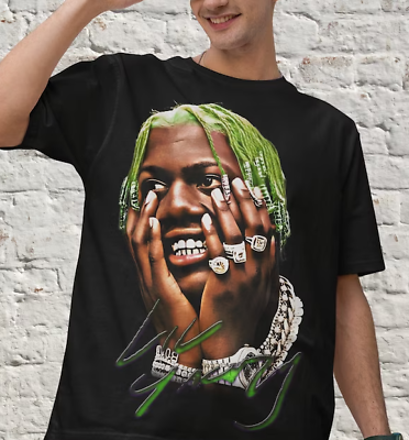 #ad Lil Yachty Shirt Vintage White Rap Tee Hip Hop Graphic Print T Shirt Merch Gif $21.97
