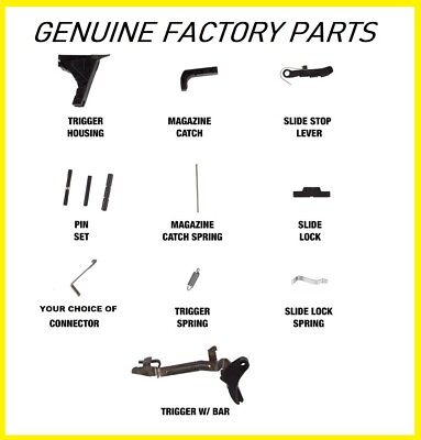 #ad Genuine Glock Factory Trigger Parts fits 26 Choice of Connector $84.89