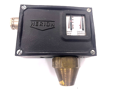 #ad HERION Type 7D Piston Actuated Pressure Switch Cat. No. 0801700 0.5...16 bar $195.00