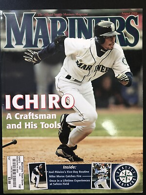 #ad #ad 2005 August Ichiro Craftsman cover MLB Seattle Mariners Stadium Magazine Safeco $12.88
