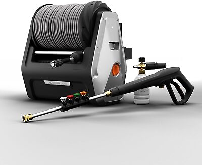 Pressure Washer Plus Electric Wall Mounted Power Washer w 100FT Pressure Hose #ad $352.99