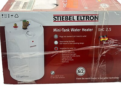 #ad Stiebel Eltron SHC 2.5 Mini Tank Electric Water 2.5 gallon 1300W 120V 233219 OB $214.95
