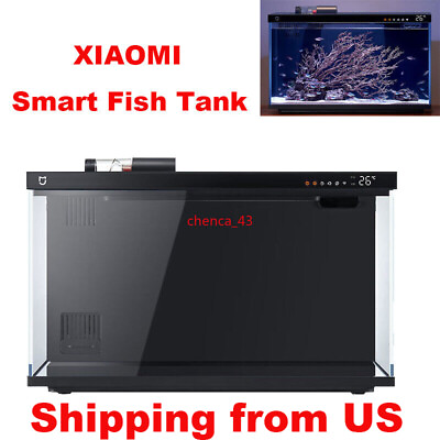 #ad #ad US 1PC XIAOMI Smart Fish Tank 16:9 Widescreen Light Home Use Filter All in one $188.00