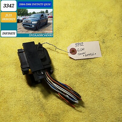 #ad *ECM PCM CONNECTOR SMALL* for 2004 2006 INFINITI QX56 OEM *FREE SHIPPING* $46.05