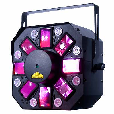 #ad American DJ Stinger II 3 FX IN 1 Moonflower Laser amp; UV Effect Light Open ... $259.57