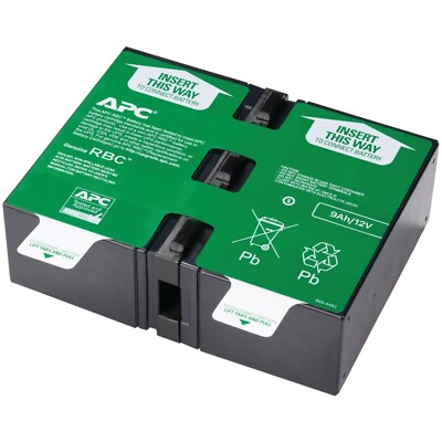 #ad Schneider Electric IT USA Inc Apc RBC124 Battery Cartridge $116.00