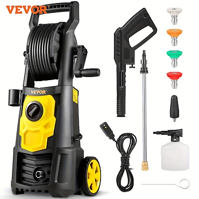 #ad VEVOR Electric Pressure Washer 2000 PSI Max. 1.65 GPM Power Washer $109.99