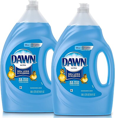 Dawn Dish Soap Ultra Dishwashing Liquid Refill Original Scent 56 oz Pack Of 2 #ad $24.45