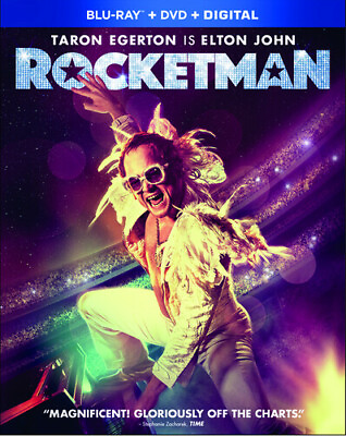 #ad #ad Rocketman DVD DIGITAL 2019 Taron Egerton is Elton John NO BLU RAY INCLUDED $2.99