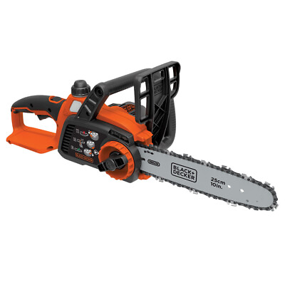 #ad #ad Black amp; Decker LCS1020B 20V MAX Brushed Li Ion 10 in. Chainsaw Tool Only New $99.00