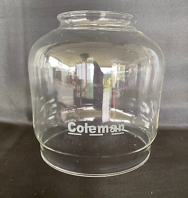 #ad Glass 355 for Coleman Pressure Lamp 150mm tall Quality Reproduction AU $60.00