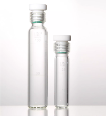 Lab glassware heavy wall pressure resistant vessel bottle tube thread sealand AU $440.00