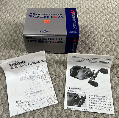 #ad Daiwa Procaster X 103HLA PR X103HLA Mag Force V Box And Papers Only NO REEL $8.99