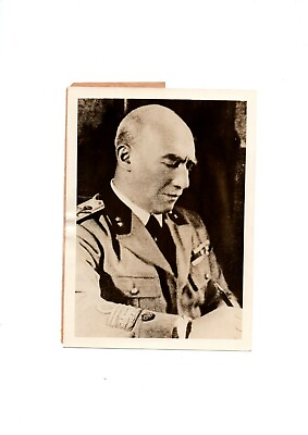 #ad WWII ITALIAN GENERAL ALBERTO PARIANI RESIGNED 1939 ROME VTG ORIG Press Photo Y16 $14.99