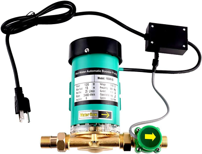 #ad SHYLIYU Pressure Pumps 115V 60Hz 3 4 Inch Outlet 120W Water Pressure Booster Pum $138.36