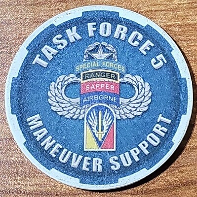 Joint Readiness Training Center JRTC Challenge Coin Task Force 5 Poker Chip #ad #ad $18.99