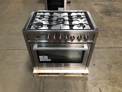 #ad 36 in. Gas Range 5 Burners Stainless Steel OPEN BOX COSMETIC IMPERFECTIONS $674.99