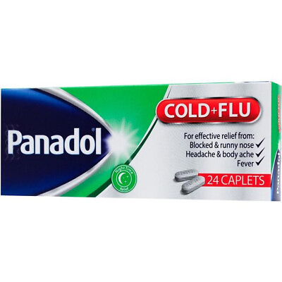 #ad Panadol Cold and Flu 24 Caplets $13.00