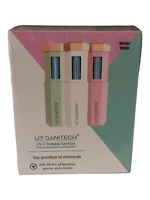 #ad Sanitech™ Sanitech Uv c Portable Sanitizer Winter White $14.99