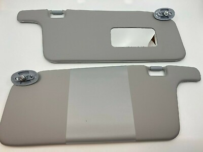 #ad Fit For Honda Civic 1996 2001 Interior Sunvisor Pair Gray Color LHD $46.93
