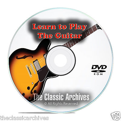 #ad Learn How To Play the Guitar Electric or Acoustic Tutorial Lessons DVD E94 $8.99