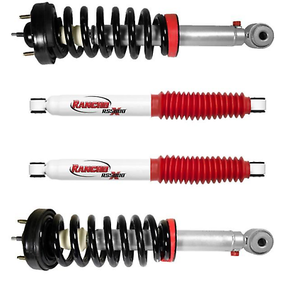 Rancho Front Quicklift Struts RS5000X Rear Shocks Fits 09 13 Ford F 150 4WD #ad $619.38