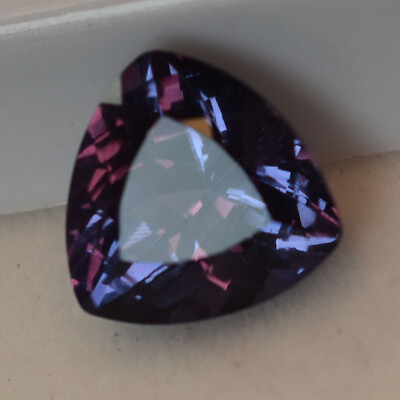 #ad 5.45 Ct Natural CERTIFIED Alexandrite Color Change Trillion Shape Loose Gemstone $13.03