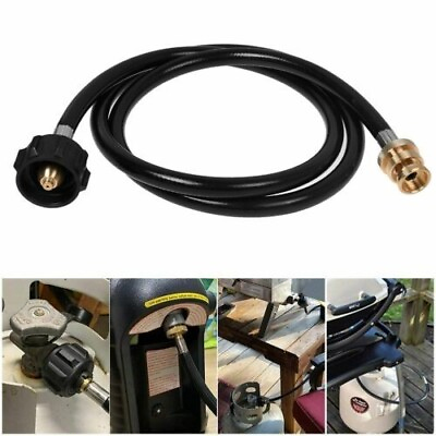 4FT Propane Adapter Hose LP Tank 1lb to 20lb Converter For QCC1 Type1 Gas Grill $11.99