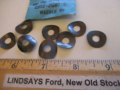 #ad 8 OEM PCS FORD 1964 1972 TRUCK quot;WASHERquot; SPRING BRAKE SHOE GUIDE 1 64quot; THICK $17.95