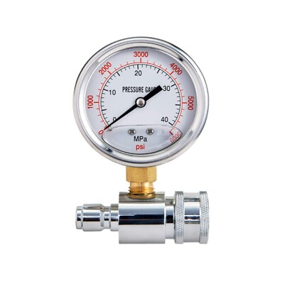 #ad Gauge Gauge Pressure Pressure Quick Resistance Vibration Washer Corrosion $26.72
