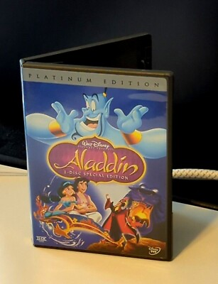 #ad Aladdin Two Disc Special Edition DVD Platinum Edition $7.00
