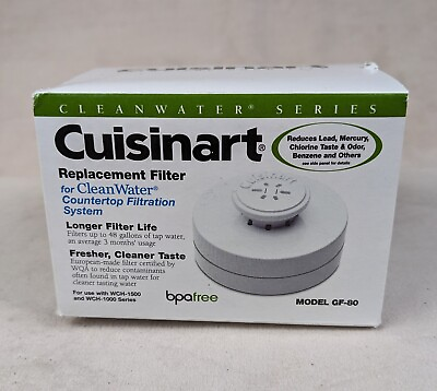 Cuisinart GF 80 Clean Water Countertop Filtration System #ad #ad $28.13