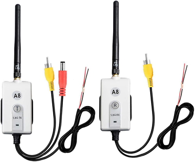 #ad 5.8 GHz Wireless Video Transmitter and Receiver Kit for The Vehicle Backup and $27.79