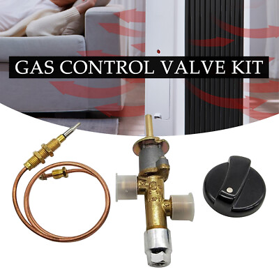 #ad Knob Fire Pit Low Pressure Flame Failure Heater Fireplace Gas Control Valve Kit $19.29