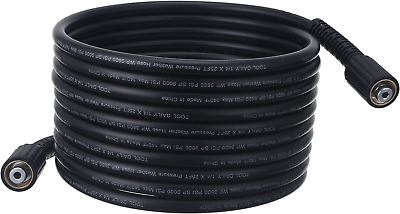 #ad #ad Tool Daily High Pressure Washer Hose 25 FT X 1 4 Inch 3600 PSI M22 14mm Hose $32.52