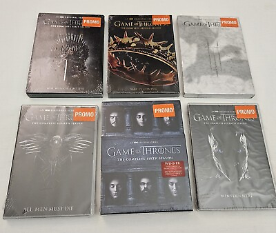 #ad NEW Sealed Game of Thrones Series DVD Lot Season 1 4 6 7 All Promo $51.00