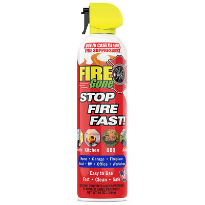 #ad 16 Oz. A:B:C Multiple Use Fire Extinguisher Spray Suppressant $12.96