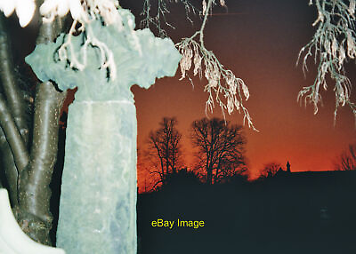 #ad Photo 12x8 Sunset Whalley Church Yard Cold red Sunset St Mary and All c2008 GBP 6.00