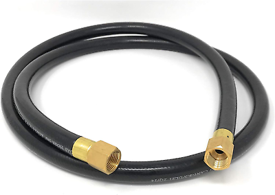 #ad 5#x27; LP Propane Gas Hose Pressure Washer Air Hose Assembly 3 8quot; Female Flare X 3 $26.19