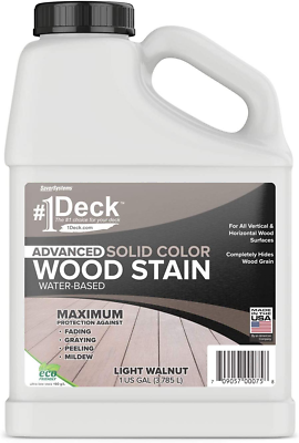 #ad #ad #1 Deck Wood Deck Paint and Sealer Advanced Solid Color Deck Stain for Decks $75.99