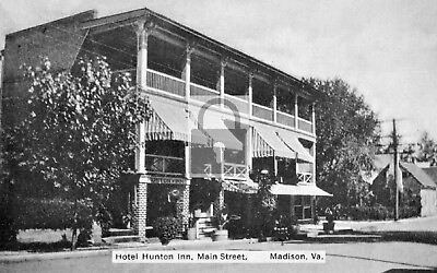 #ad Hotel Hunton Inn Madison Virginia VA 8x10 Reprint $14.99