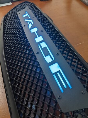 #ad Custom Full Color Remote LED 2007 14 Chevy Tahoe DIY Grille Badge $349.00