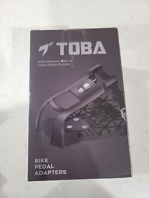 #ad Toba Bike Bicycle Toe Clips Cage Indoor Spin Bike Pedal Adapters $30.84