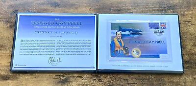 #ad #ad 2021 Two Pounds £2 Silver Proof Donald Campbell Water Speed Record Coin FDC GBP 114.99