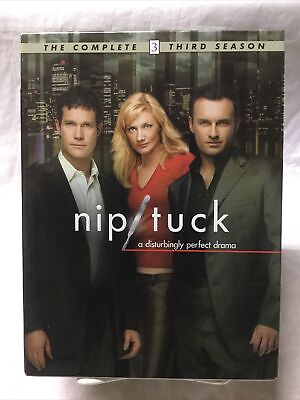 #ad Nip Tuck The Complete Third Season DVD Used Dylan Walsh Julian McMahon $4.55
