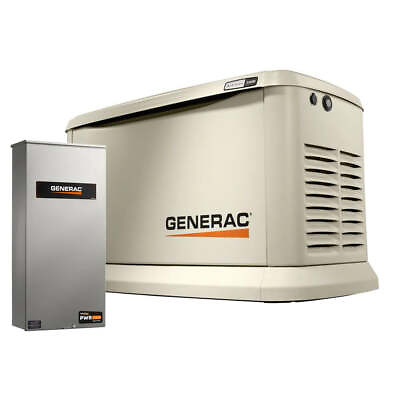 Generac 7210 Guardian 24KW Home Backup Generator Whole House Switch Wifi Enabled $6397.00